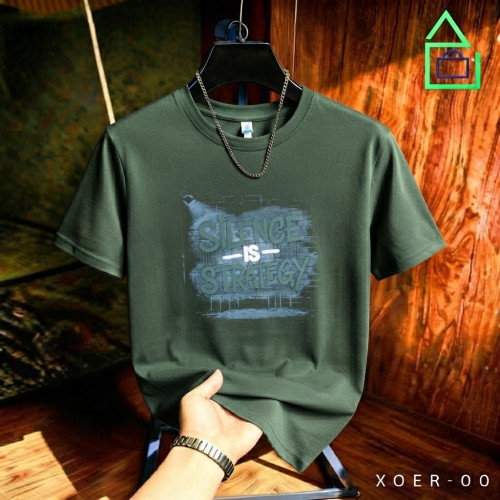 Round Neck Graphic Print T-Shirt