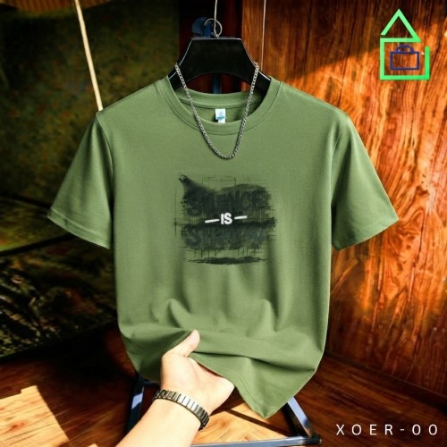 Round Neck Graphic Print T-Shirt