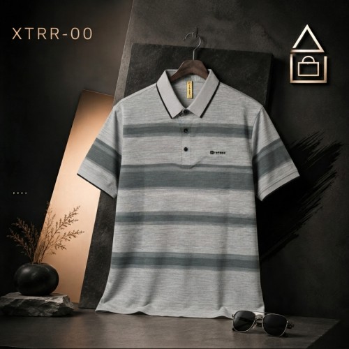 Stripe Polo Shirt
