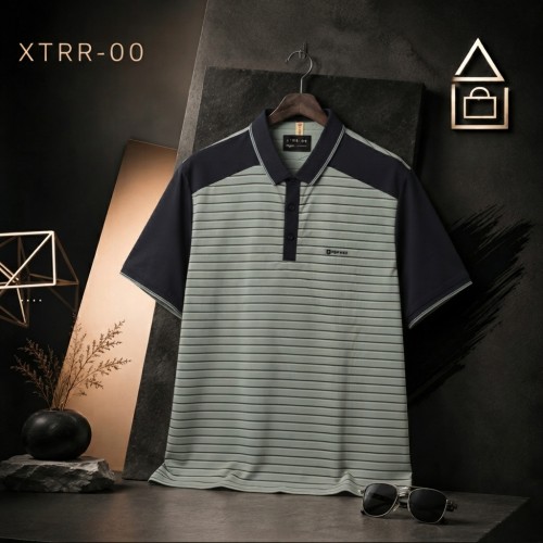 Stripe Polo Shirt