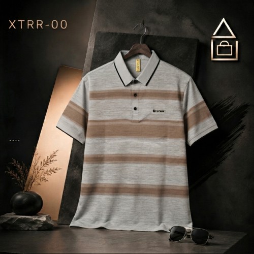 Stripe Polo Shirt