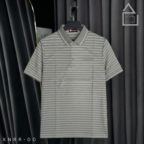 Premium Striped Polo
